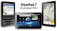 Viewsonic 7" - tai lengvas, mobilus, gražaus dizaino planšetinis kompiuteris skirtas pramogoms, žaidimams, e-knygoms (e-books), nuotraukoms, filmams.