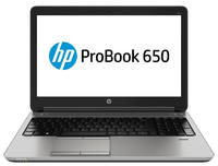 HP ProBook 650 - stilingas, greitas verslo klasės nešiojamas kompiuteris su dideliu, atspindžiams atspariu ekranu, išplėstine skaičių klaviatūra, su reikalingiausiomis programomis už super kainą!